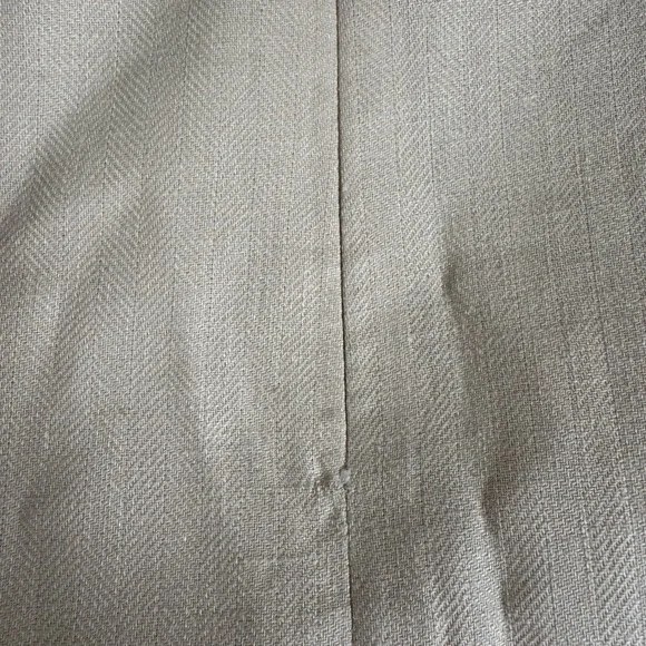 Anthropologie Mare Mare Linen Blend Square-Neck A-Line Mini Dress Beige XXS - Picture 9 of 9